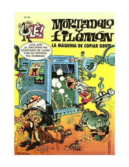 es::Olé Mortadelo 036: La máquina de copiar gente
