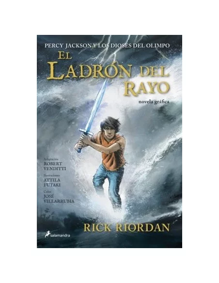 es::Percy Jackson I: El ladrón del rayo Novela gráfica