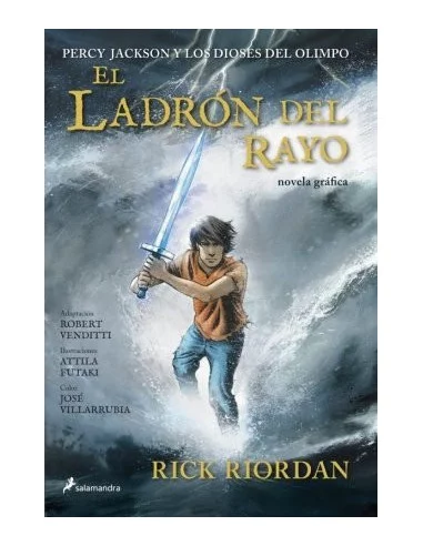 Percy Jackson I: El ladrón del rayo Novela gráfic-10
