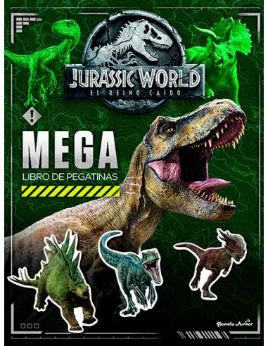 es::Jurassic World. El reino caído. Megalibro de pegatinas