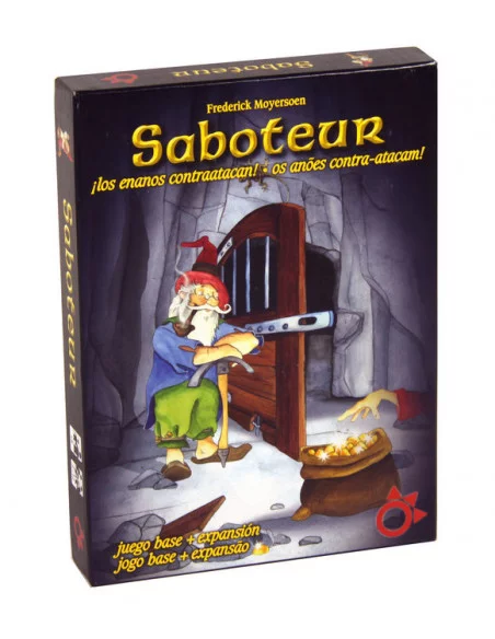 es::Saboteur: ¡Los enanos contraatacan! + Expansión - Juego de mesa