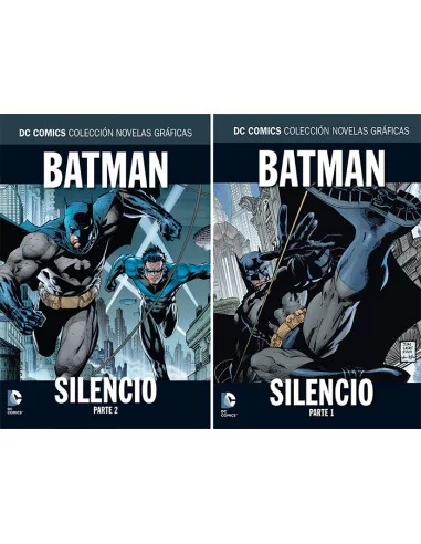 es::Novelas Gráficas DC 01 y 02. Batman Silencio completo
