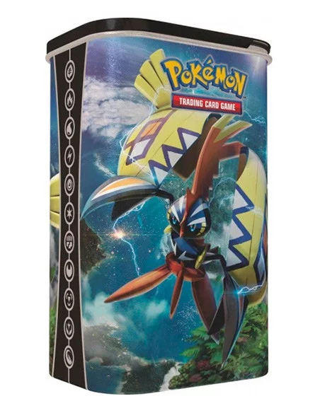 es::Pokémon Elite Trainer Tin Deck 2017: Tapu Koko - Juego de cartas coleccionable