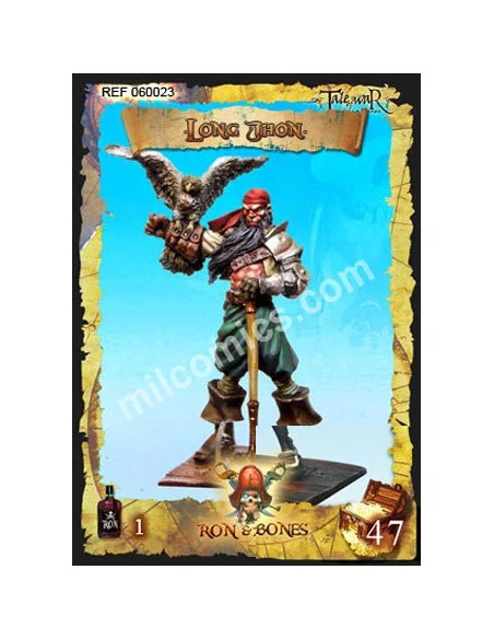 es::Long Jhon Miniatura Ron & Bones