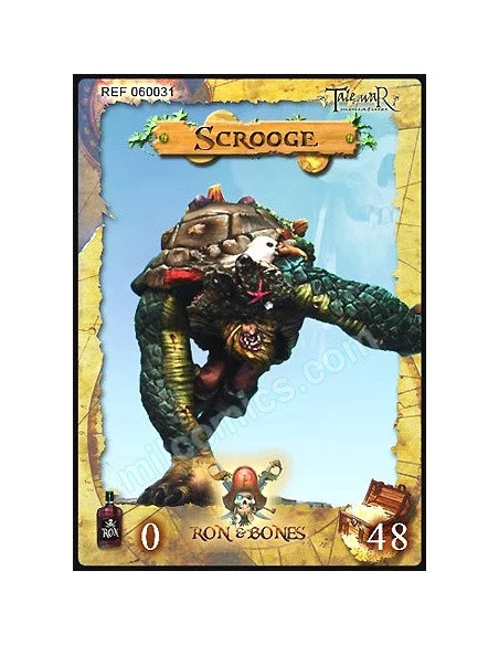 es::Scrooge Miniatura Ron & Bones