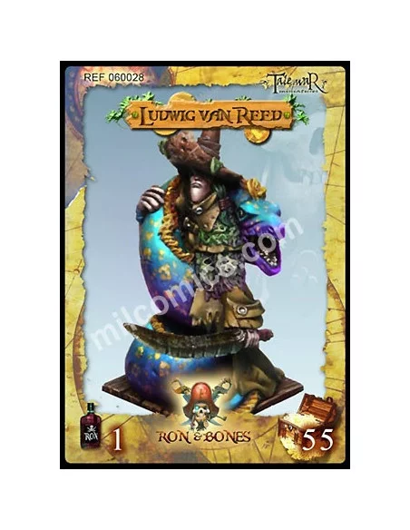 es::Ludwig Van Reed Miniatura Ron & Bones