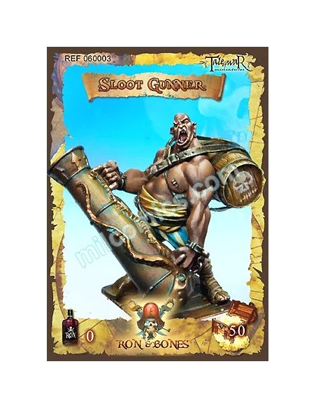 es::Sloot Gunner Miniatura Ron & Bones