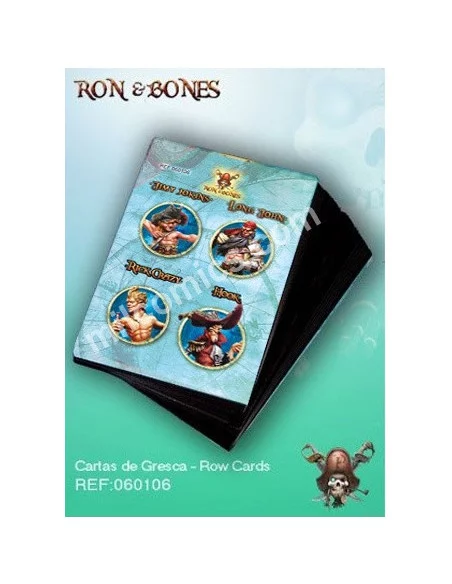 es::Ron & Bones: Set De Cartas De Gresca Jimy Jokins