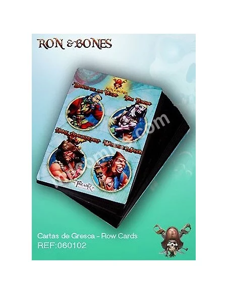 es::Ron & Bones: Set De Cartas De Gresca De La Vega