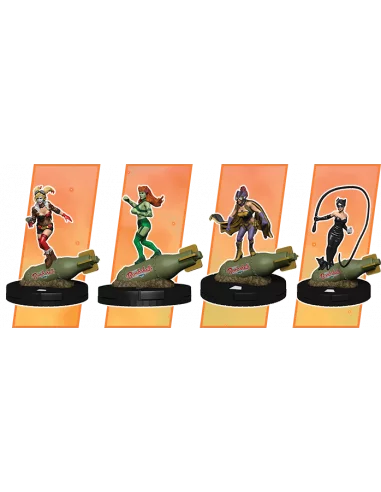 es::DC Comics HeroClix: Harley Quinn and the Gotham Girls Booster