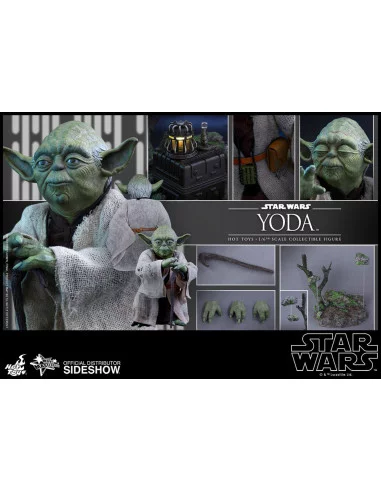 es::Star Wars Episodio V Figura 1/6 Yoda 13 cm Hot Toys