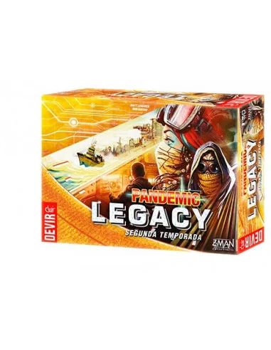 es::Pandemic Legacy - Temporada 2 Amarillo - Juego de tablero
