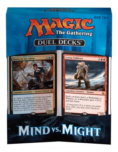 es::Magic The Gathering: Mind Vs. Might Duel Deck mazos en inglés