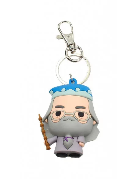 es::Harry Potter Llavero caucho Albus Dumbledore 7 cm