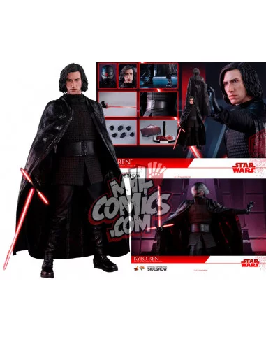 es::Star Wars Episode VIII Figura 1/6 Kylo Ren Hot Toys 33 cm