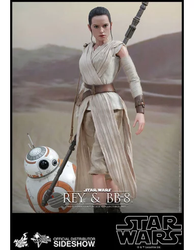 es::Star Wars Episodio VII Pack de 2 Figuras 1/6 Rey & BB-8 Hot Toys 28 cm