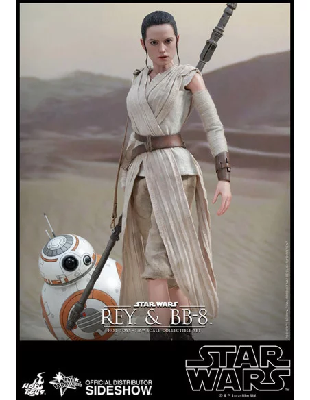 es::Star Wars Episodio VII Pack de 2 Figuras 1/6 Rey & BB-8 Hot Toys 28 cm