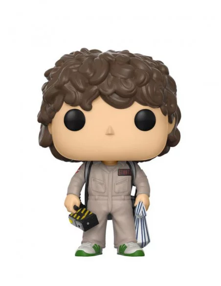 es::Stranger Things POP! TV Vinyl Figura Dustin Ghostbuster 9 cm