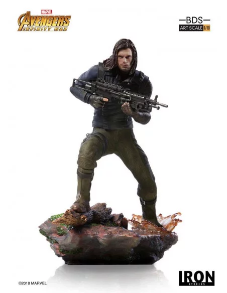 es::Vengadores Infinity War Estatua BDS Art Scale 1/10 Winter Soldier 20 cm