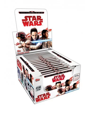 es::SW Rumbo a Los Últimos Jedi Cards - Caja de 30 sobres