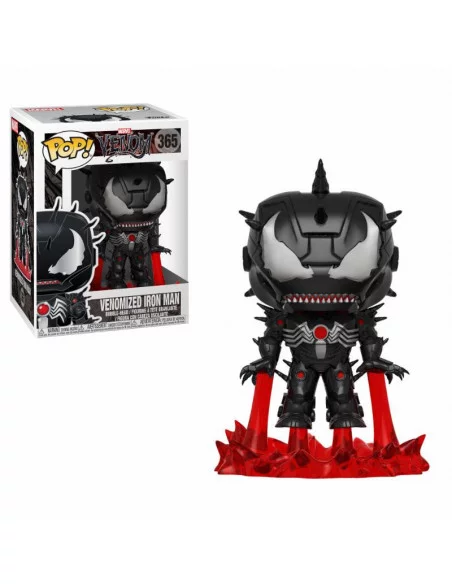 es::Venom POP! Marvel Vinyl Cabezón Venomized Iron Man 9 cm