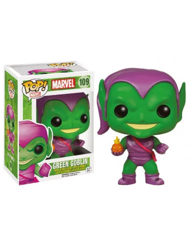 es::Marvel Comics POP! Vinyl Cabezón Green Goblin 9 cm