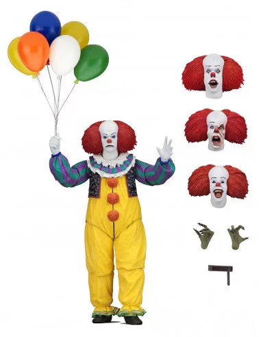 es::Stephen King's It 1990 Figura Ultimate Pennywise 18 cm