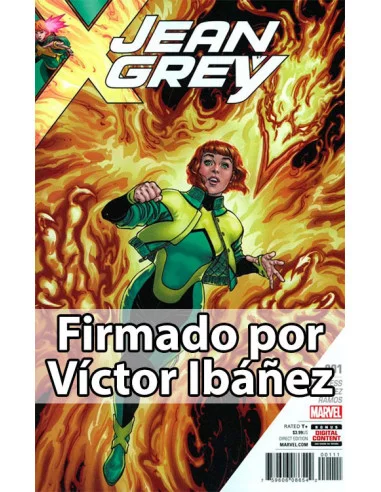 es::Jean Grey 1 USA - Firmado por Víctor Ibáñez