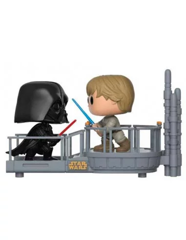 es::Star Wars Pack de 2 POP! Movie Moments Vinyl Cabezón Cloud City Duel 9 cm