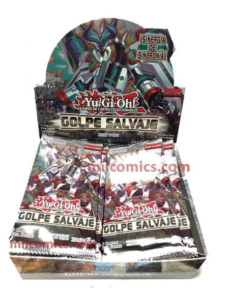 es::Yu-Gi-Oh! Golpe salvaje Caja de 24 sobres