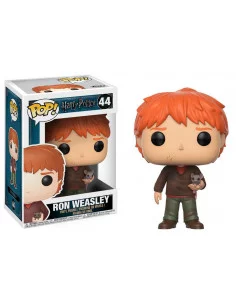es::Harry Potter POP! Movies Vinyl Figura Ron Weasley with Scabbers 9 cm
