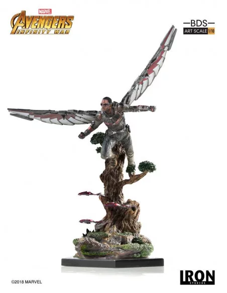 es::Vengadores Infinity War Estatua BDS Art Scale 1/10 Falcon 43 cm