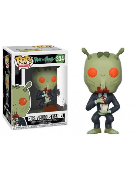 es::Rick y Morty POP! Animation Vinyl Figura Cornvelious 9 cm
