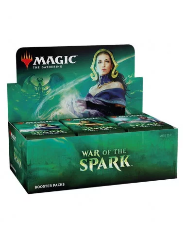 es::Magic the Gathering War of the Spark Booster Display. Caja de 36 sobres en inglés