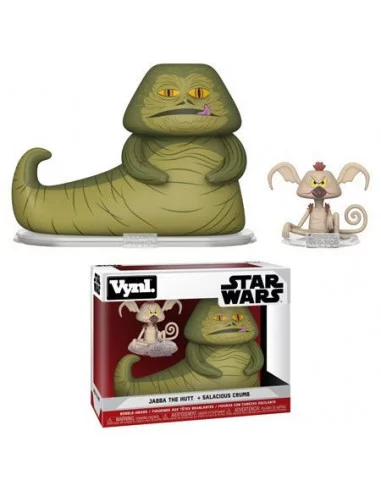 es::Star Wars Pack de 2 VYNL Vinyl Figuras Jabba & Salacious Crumb 10 cm