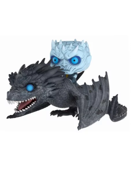 es::Juego de Tronos POP! Rides Vinyl Figura Night King & Viserion 15 cm
