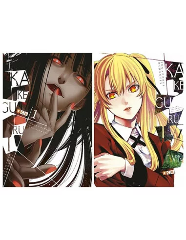 es::Kakegurui. Pack Números 1 Con regalo de cartas y fichas