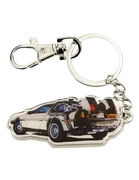 es::Regreso al Futuro Llavero metálico Time Machine 7 cm