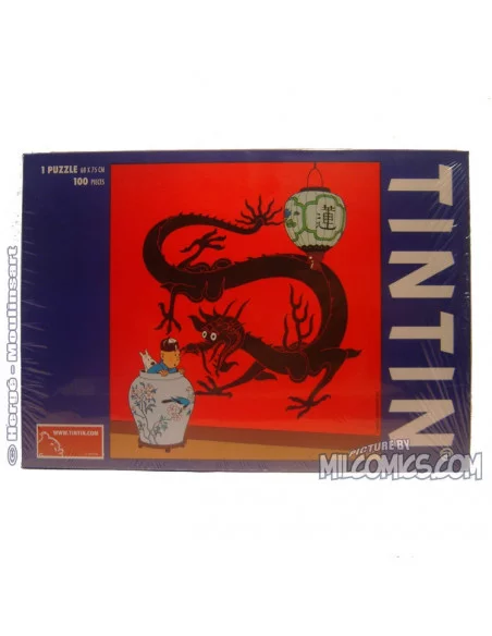 es::Puzzle Tintín - EL LOTO AZUL