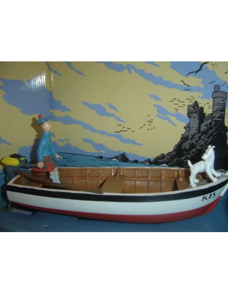 es::LA ISLA NEGRA - Cofre portada Tintín