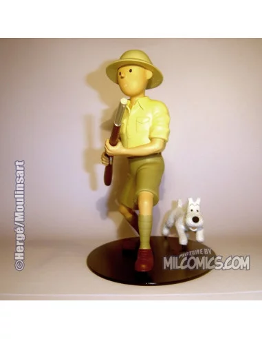 es::TINTIN EXPLORADOR - Figura de Resina Colección Nostalgia 20 cm