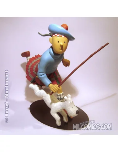 es::TINTÍN ESCOCÉS - Figura de Resina Colección Nostalgia 32 cm