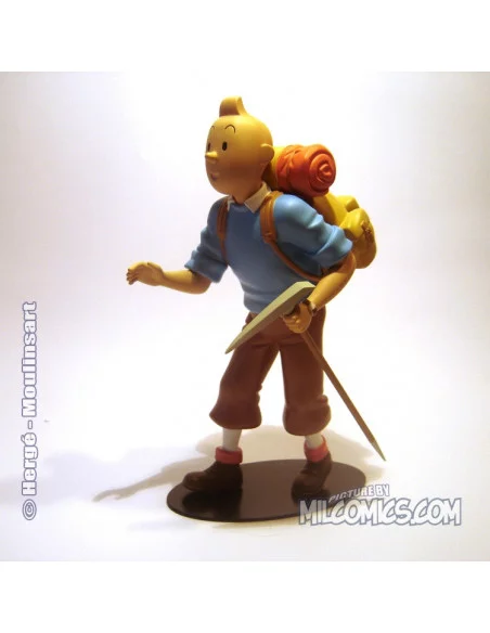 es::TINTIN ALPINISTA - Figura de resina 24 cm
