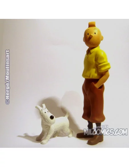 es::TINTIN Y MILÚ DE PIÉ - Figura de Resina 30 cm