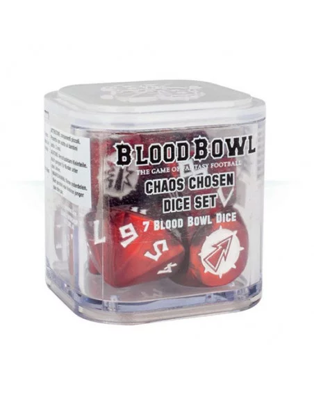 es::Cubo de dados de los Chaos Chosen - Blood Bowl Glow in the dark.