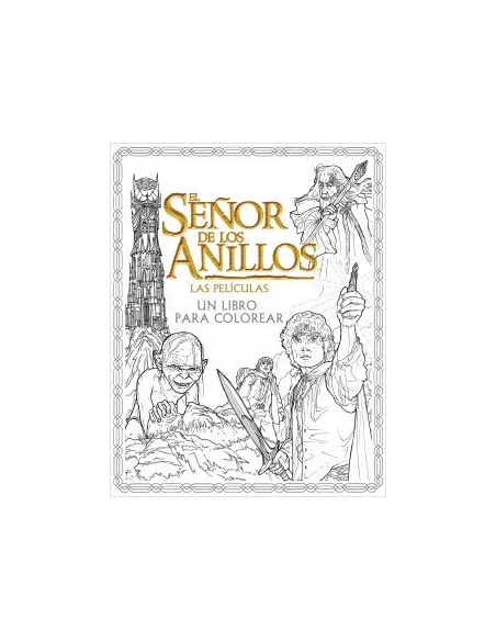 es::El Señor de los Anillos. Las películas. Un libro para colorear