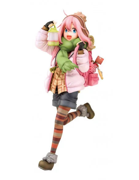 es::Laid-Back Camp PVC Estatua 1/7 Nadeshiko Kagamihara 21 cm