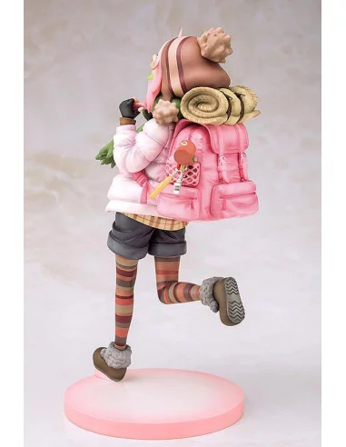 es::Laid-Back Camp PVC Estatua 1/7 Nadeshiko Kagamihara 21 cm