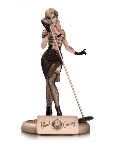 es::DC Comics Bombshells Estatua Black Canary Sepia Variant 26 cm