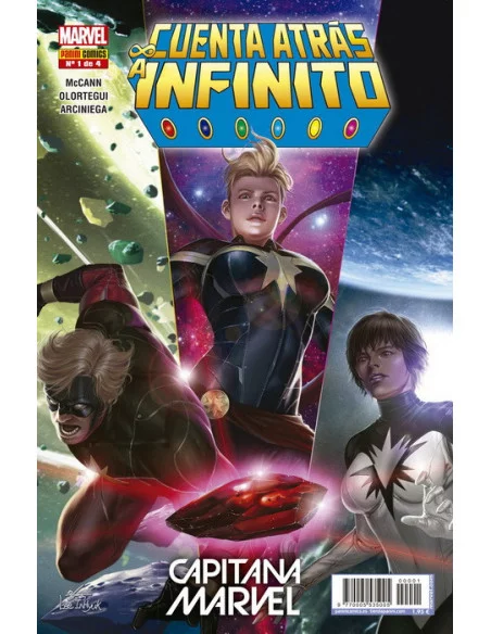 es::Cuenta atrás a Infinito: Héroes 01. Capitana Marvel